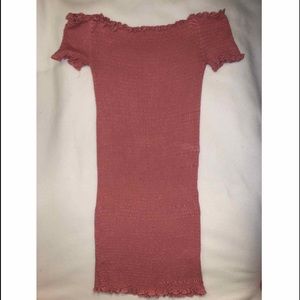 PINK STRETCHY DRESS